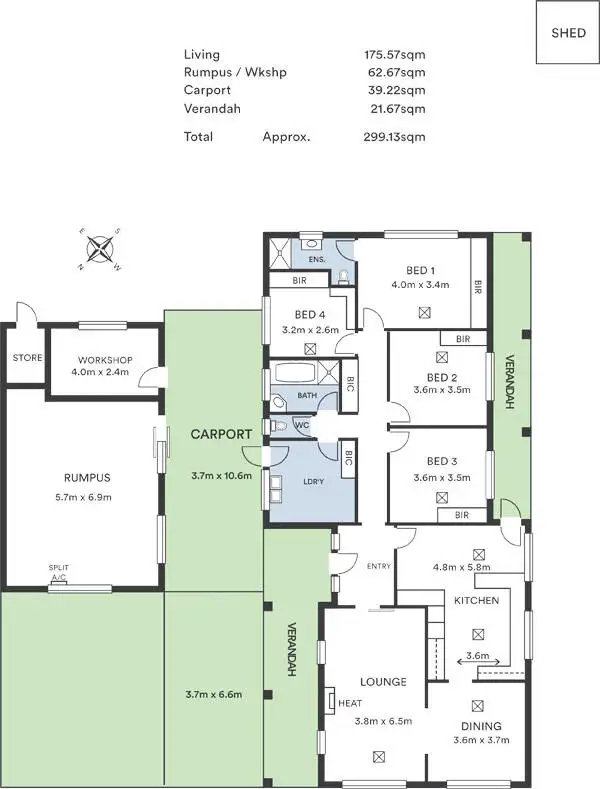 Floorplan of Homely house listing, 42 Old Carey Gully Road, Stirling SA 5152