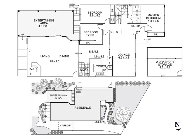 Floorplan of Homely house listing, 10 Newlyn Close, Templestowe VIC 3106
