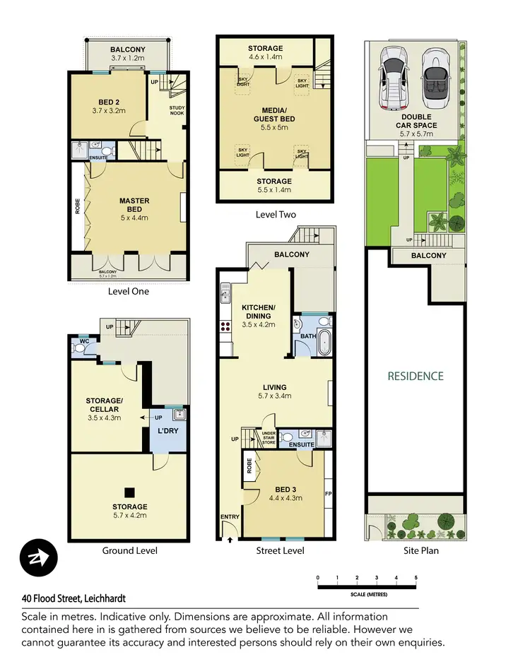 Floorplan of Homely house listing, 40 Flood Street, Leichhardt NSW 2040
