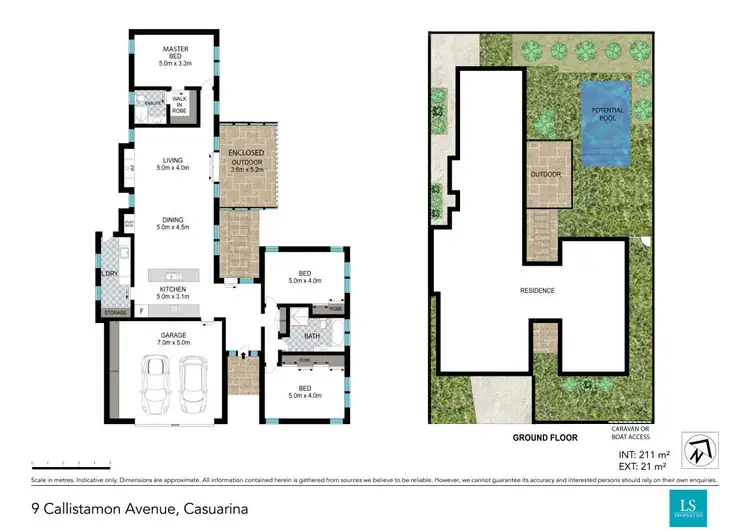 Floorplan of Homely house listing, 9 Callistemon Avenue, Casuarina NSW 2487