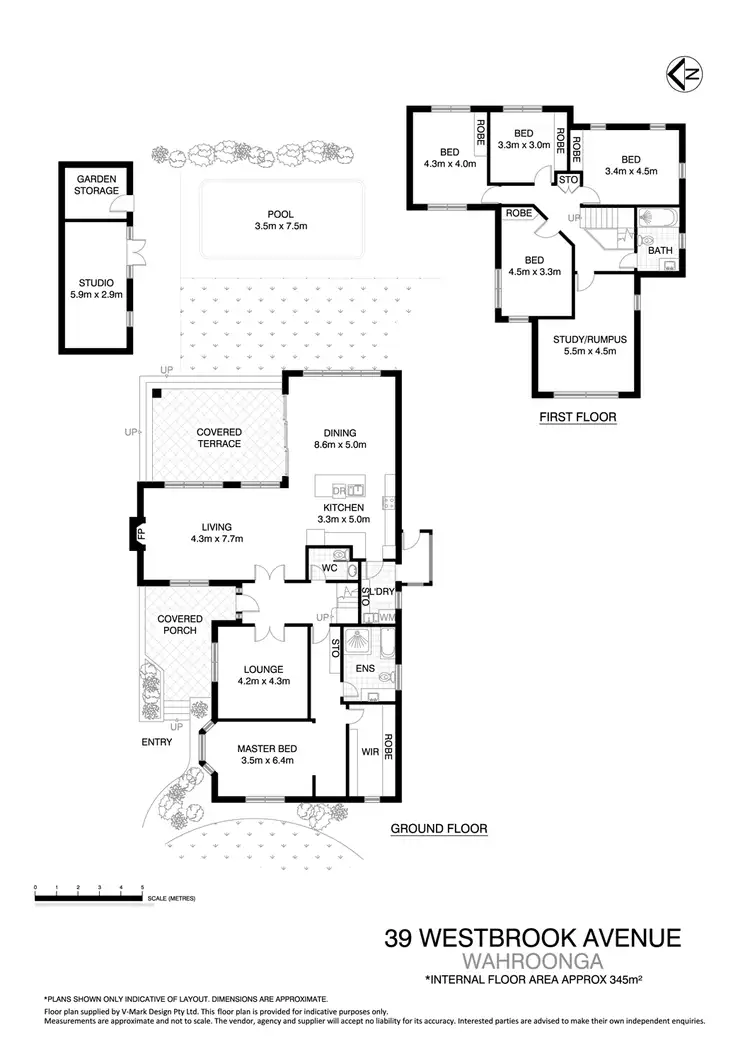 Floorplan of Homely house listing, 39 Westbrook Avenue, Wahroonga NSW 2076