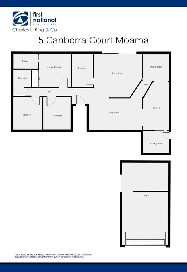 Floorplan of Homely house listing, 5 Canberra Court, Moama NSW 2731