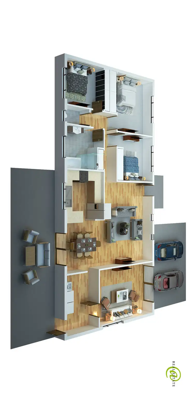 Floorplan of Homely house listing, 4 Ashgrove Crescent, Taranganba QLD 4703