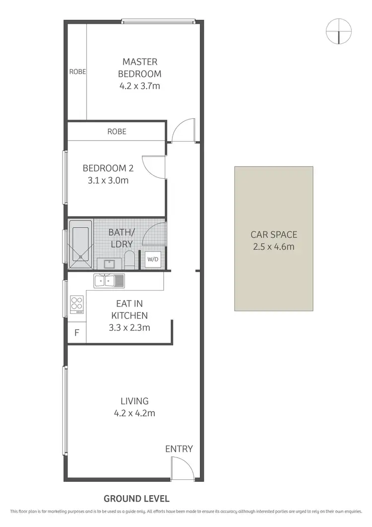 Floorplan of Homely apartment listing, 1/139a Smith Street, Summer Hill NSW 2130