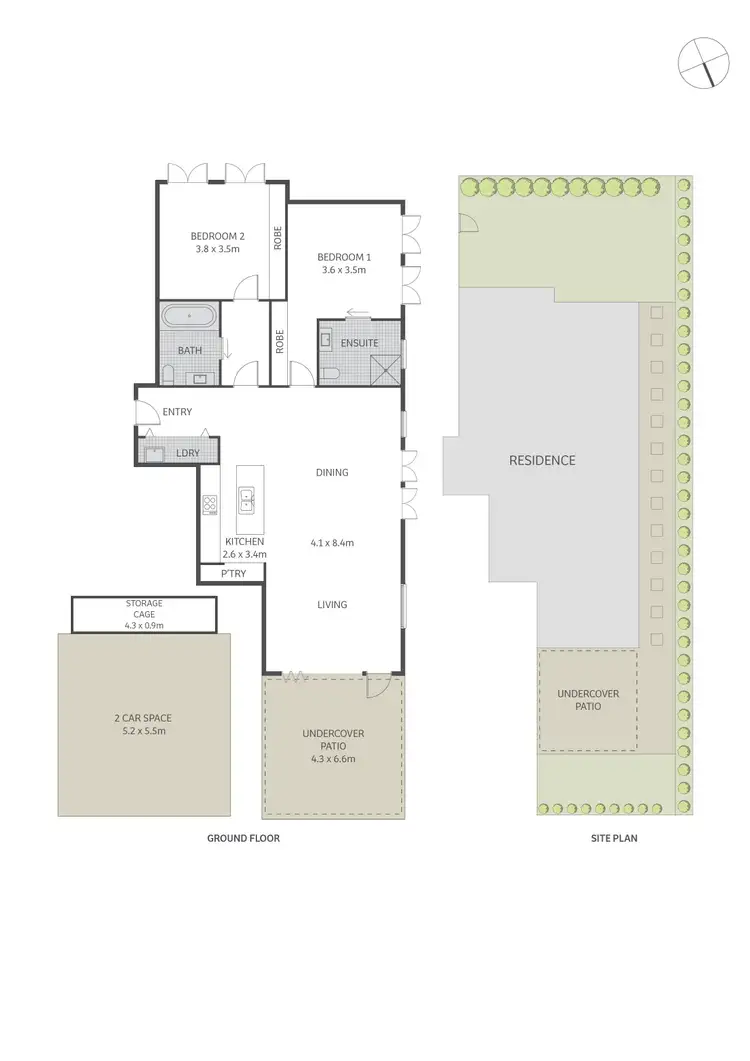Floorplan of Homely apartment listing, 5/67-75 Smith Street, Summer Hill NSW 2130