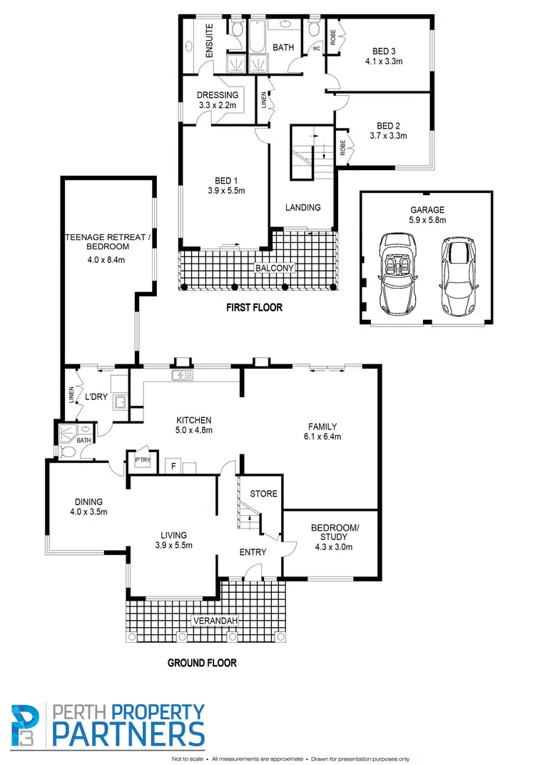Floorplan of Homely house listing, 6 Lilika Road, City Beach WA 6015