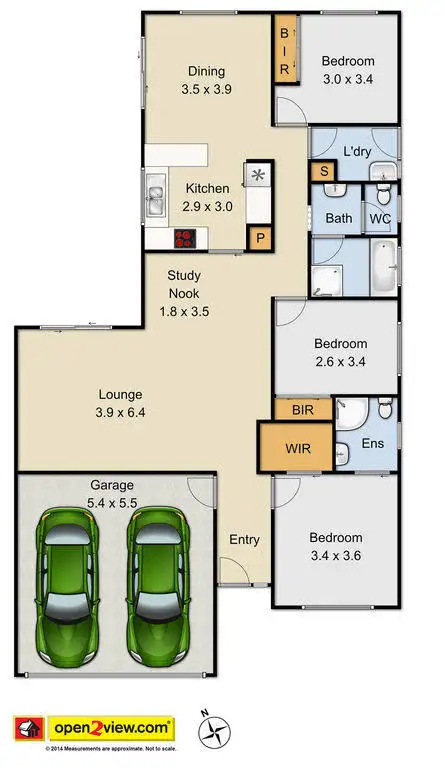 Floorplan of Homely house listing, 11 Kinchega Crescent, Glenwood NSW 2768