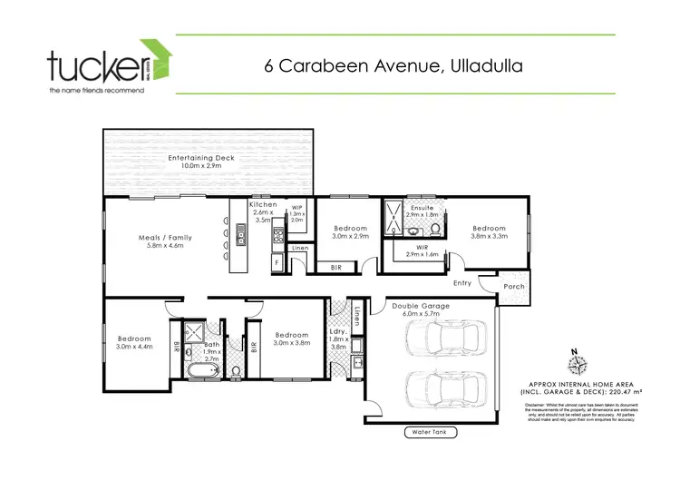 Floorplan of Homely house listing, 6 Carabeen Avenue, Ulladulla NSW 2539