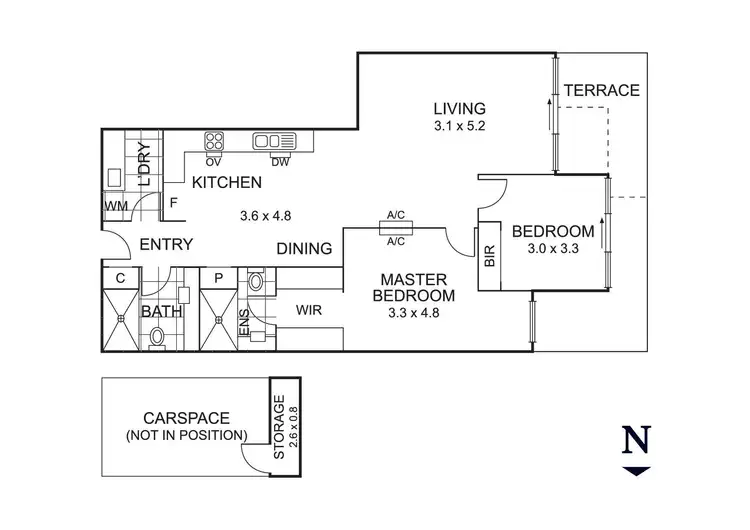 Floorplan of Homely apartment listing, 19/187 Reynolds Road, Doncaster East VIC 3109