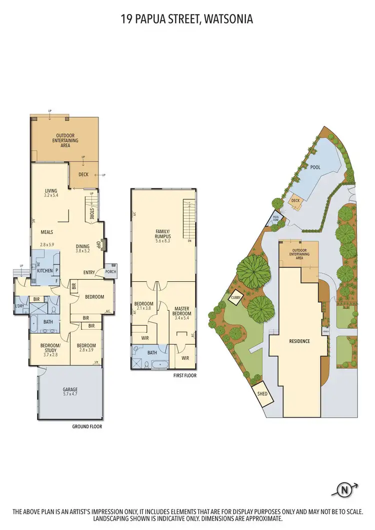 Floorplan of Homely house listing, 19 Papua Street, Watsonia VIC 3087