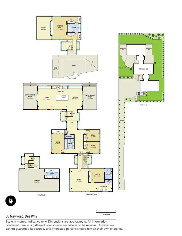 Floorplan of Homely house listing, 35 May Road, Dee Why NSW 2099