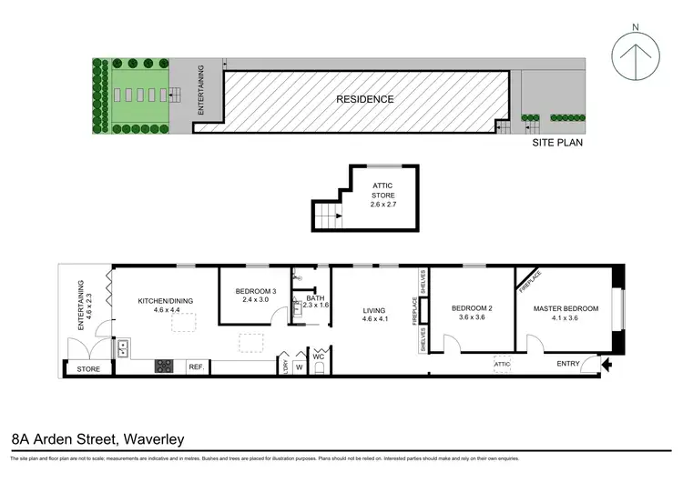 Floorplan of Homely house listing, 8A Arden Street, Waverley NSW 2024