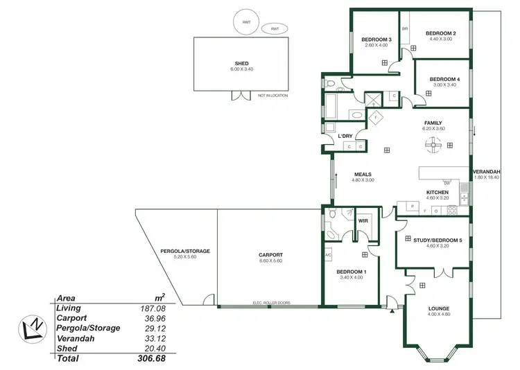 Floorplan of Homely house listing, 13 Byard Place, Hahndorf SA 5245