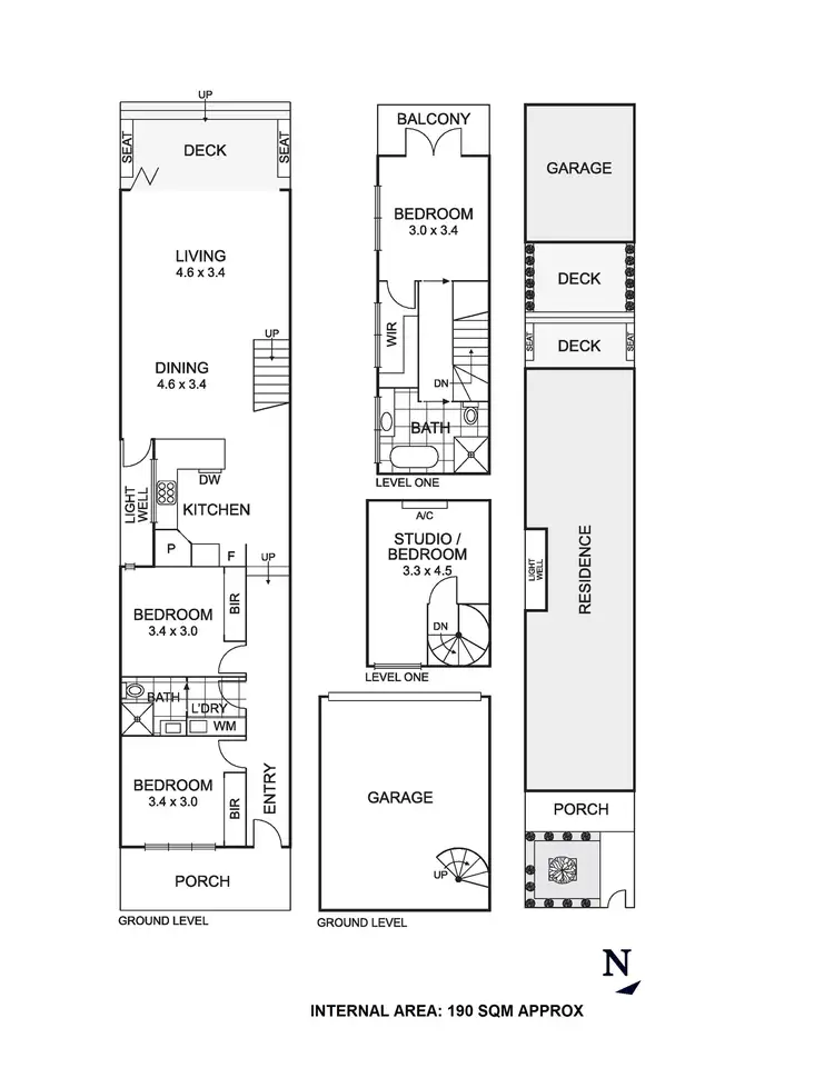 Floorplan of Homely house listing, 416 Albert Street, Brunswick West VIC 3055