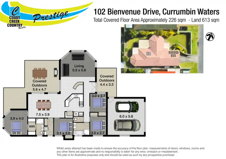 Floorplan of Homely house listing, 102 Bienvenue Drive, Currumbin Waters QLD 4223