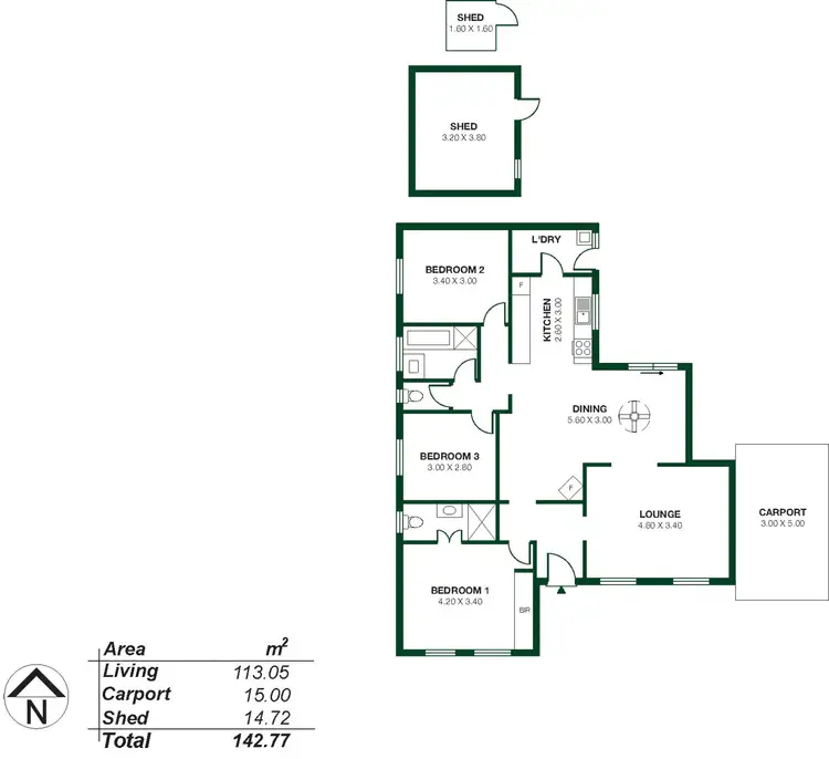Floorplan of Homely house listing, 112 Emmett Road, Crafers West SA 5152