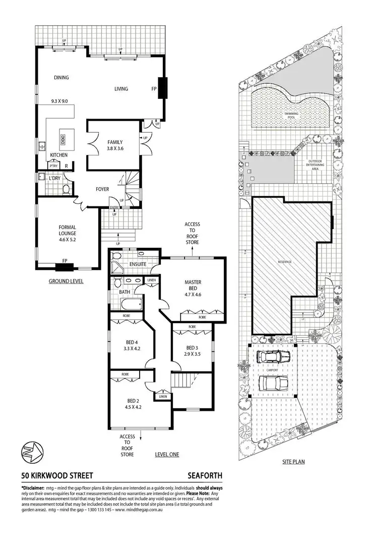 Floorplan of Homely house listing, 50 Kirkwood Street, Seaforth NSW 2092