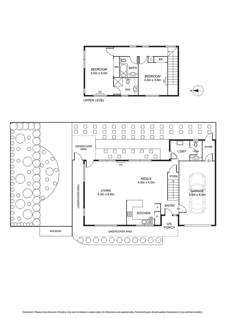 Floorplan of Homely townhouse listing, 1/137 Hickford Street, Reservoir VIC 3073