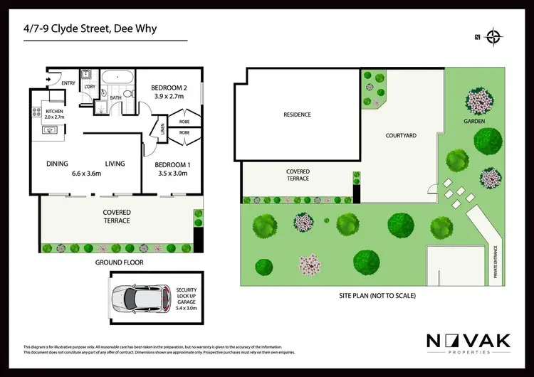 Floorplan of Homely apartment listing, 4/7-9 Clyde Road, Dee Why NSW 2099