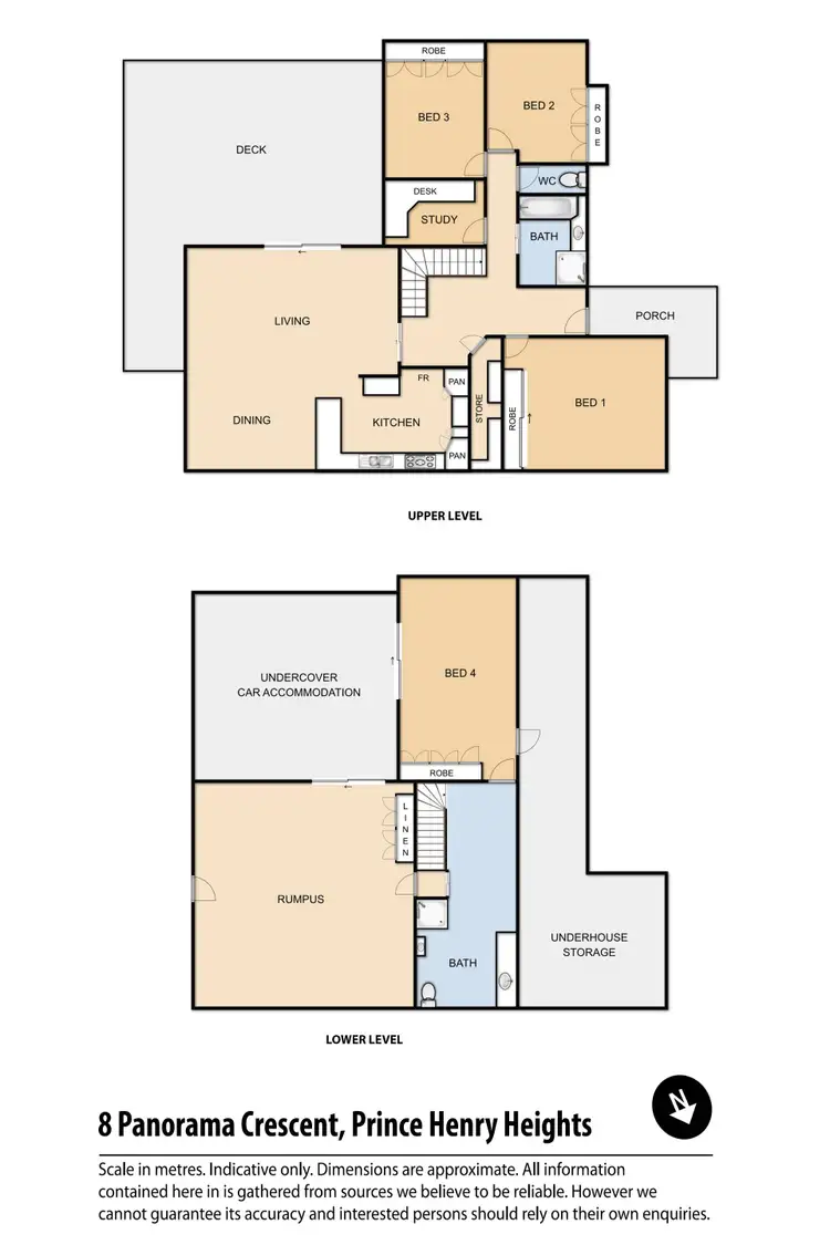 Floorplan of Homely house listing, 8 Panorama Crescent, Prince Henry Heights QLD 4350