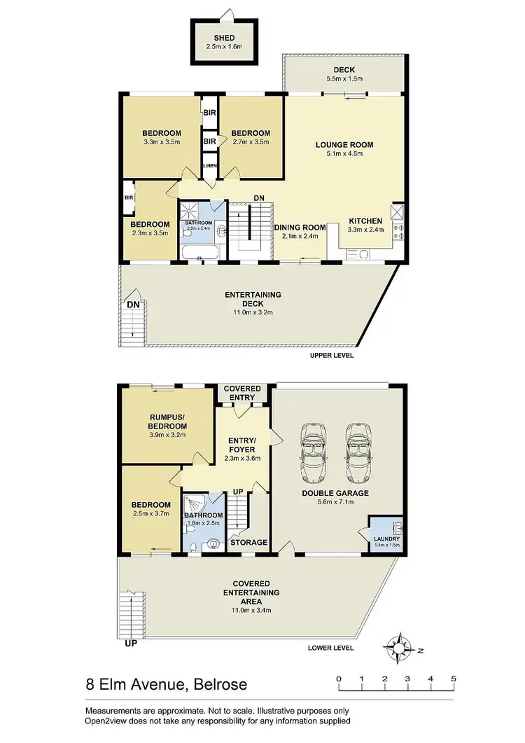 Floorplan of Homely house listing, 8 Elm Avenue, Belrose NSW 2085