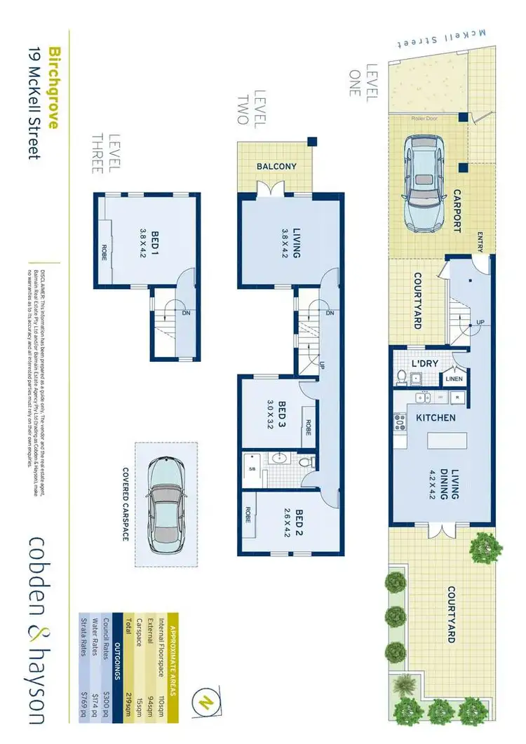 Floorplan of Homely house listing, 19 McKell Street, Birchgrove NSW 2041