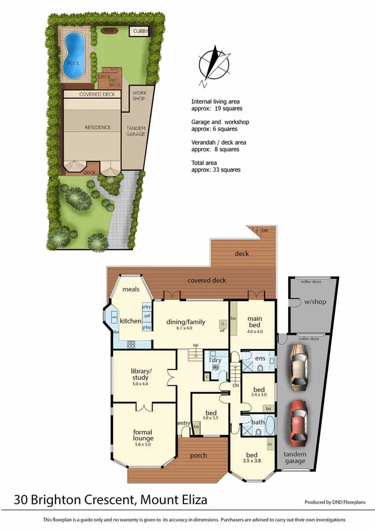 Floorplan of Homely house listing, 30 Brighton Crescent, Mount Eliza VIC 3930