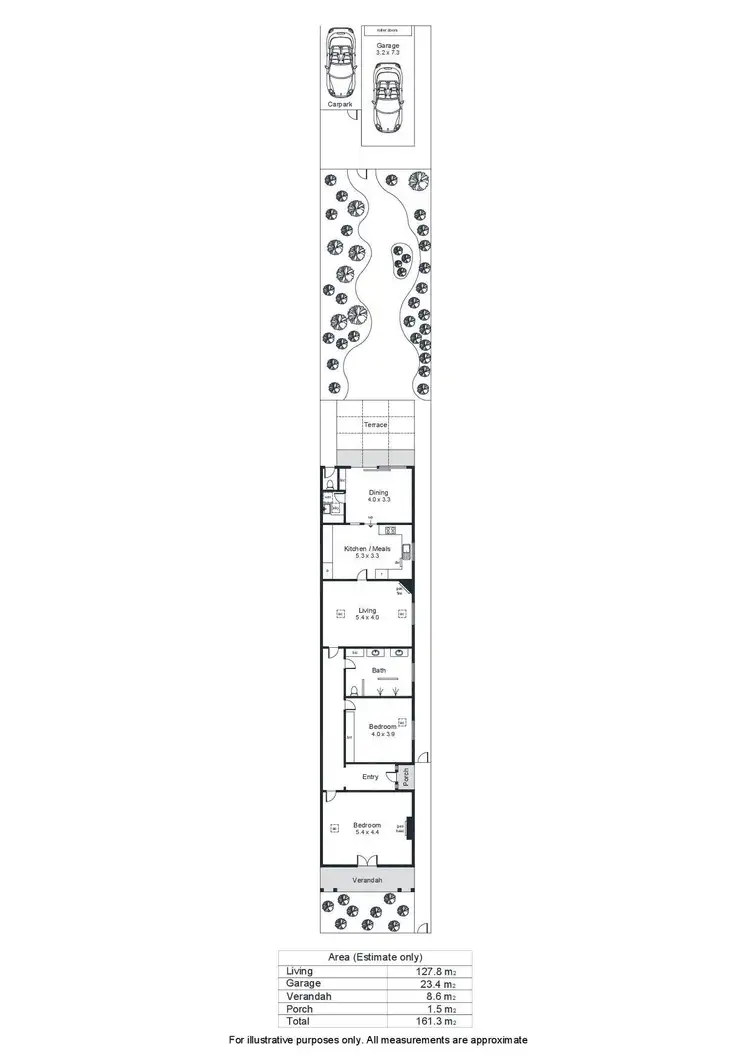 Floorplan of Homely house listing, 6 MacKinnon Parade, North Adelaide SA 5006