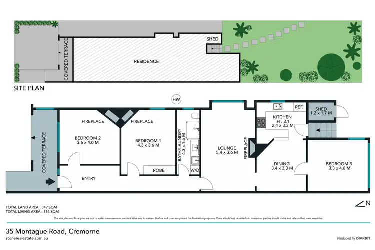 Floorplan of Homely house listing, 35 Montague Road, Cremorne NSW 2090