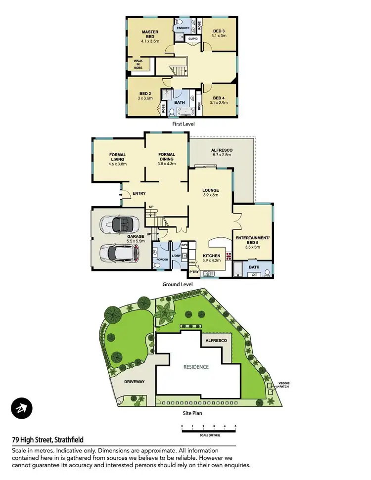 Floorplan of Homely house listing, 79 High Street, Strathfield NSW 2135