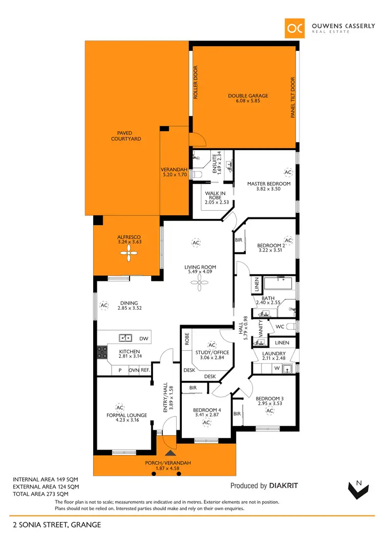 Floorplan of Homely house listing, 2 Sonia Street, Grange SA 5022