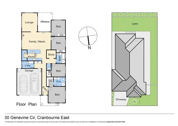 Floorplan of Homely house listing, 30 Genevieve Circuit, Cranbourne East VIC 3977