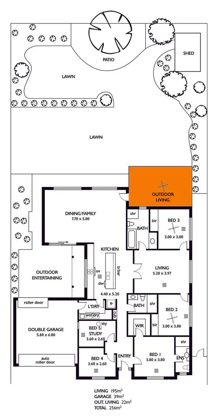 Floorplan of Homely house listing, 3a Pamela Road, Torrens Park SA 5062