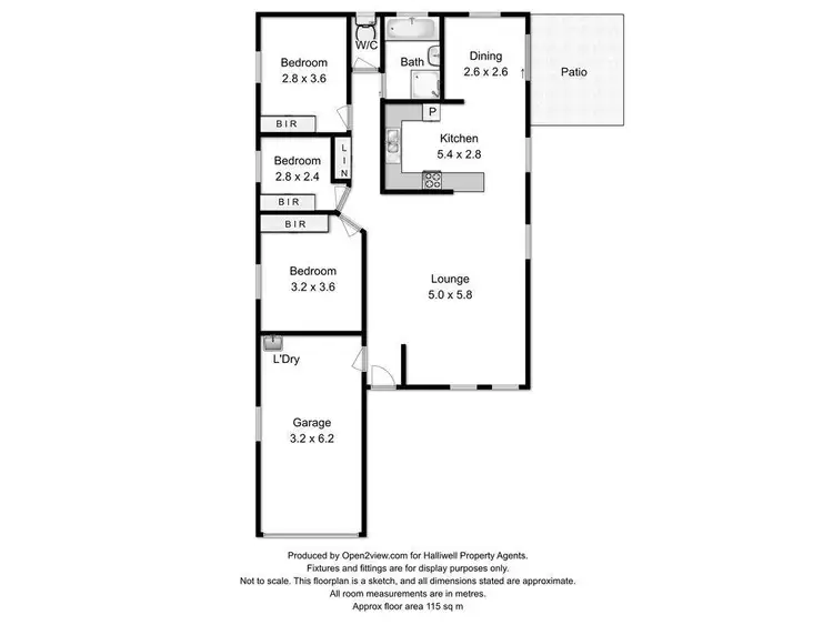 Floorplan of Homely unit listing, 3/79-83 Mersey Main Road, Spreyton TAS 7310