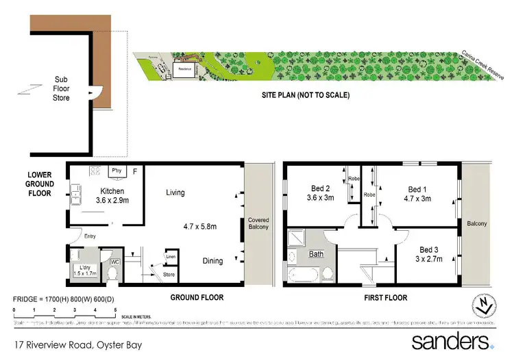 Floorplan of Homely house listing, 17 Riverview Road, Oyster Bay NSW 2225