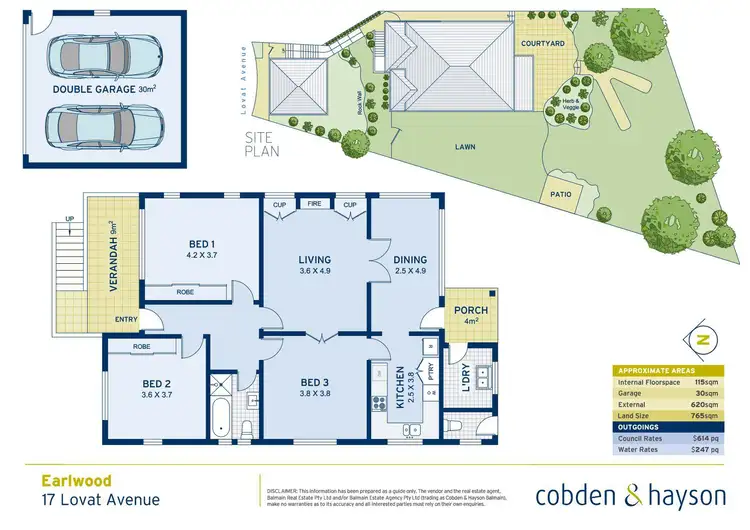 Floorplan of Homely house listing, 17 Lovat Avenue, Earlwood NSW 2206