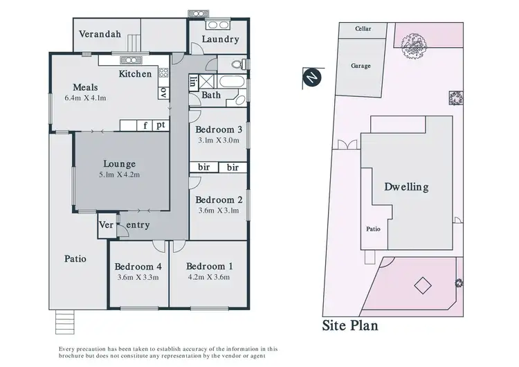 Floorplan of Homely house listing, 134 Victoria Drive, Thomastown VIC 3074