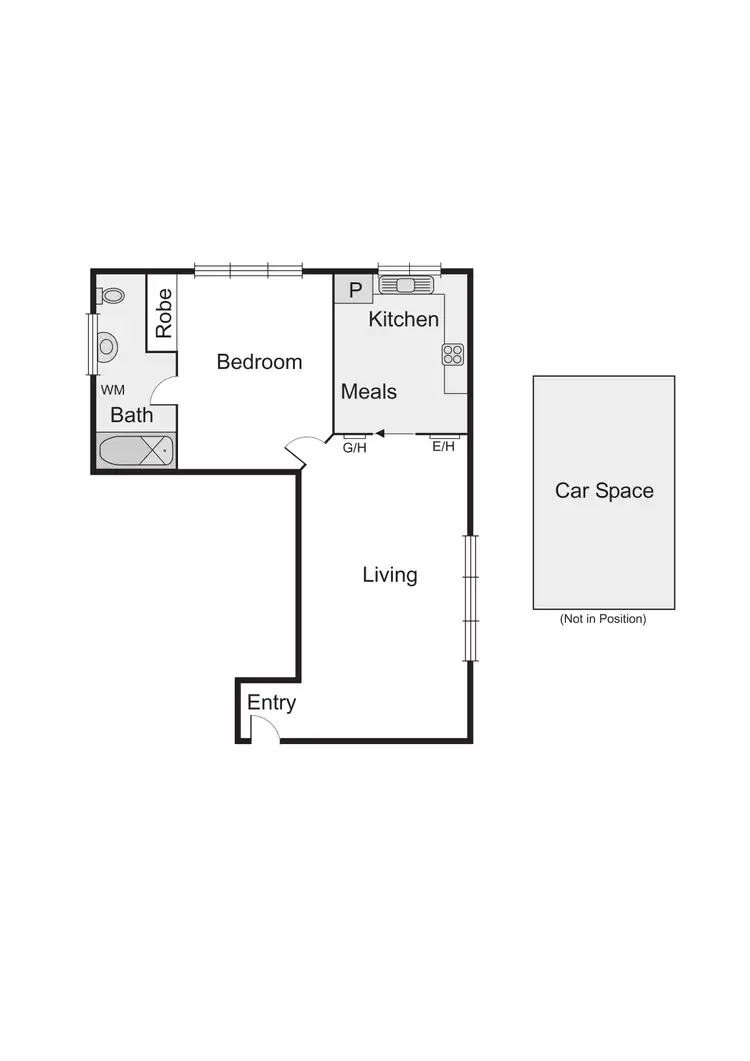 Floorplan of Homely apartment listing, 9/38 Spray Street, Elwood VIC 3184