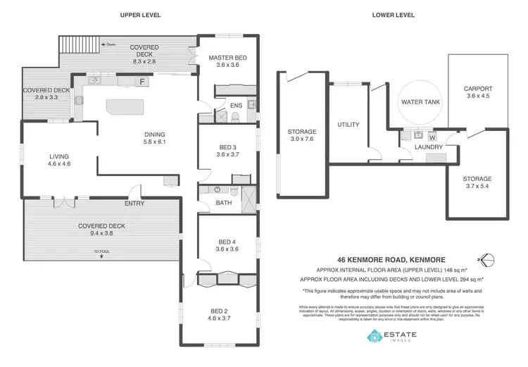 Floorplan of Homely house listing, 46 Kenmore Road, Kenmore QLD 4069