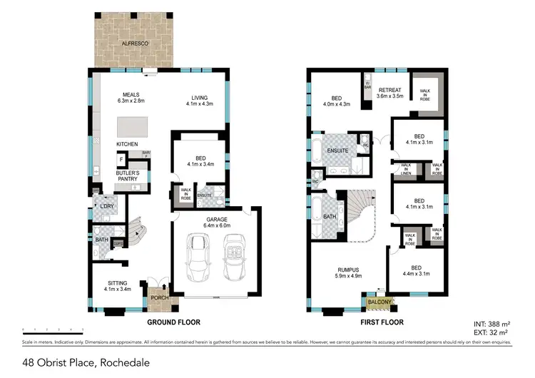 Floorplan of Homely house listing, 48 Obrist Place, Rochedale QLD 4123