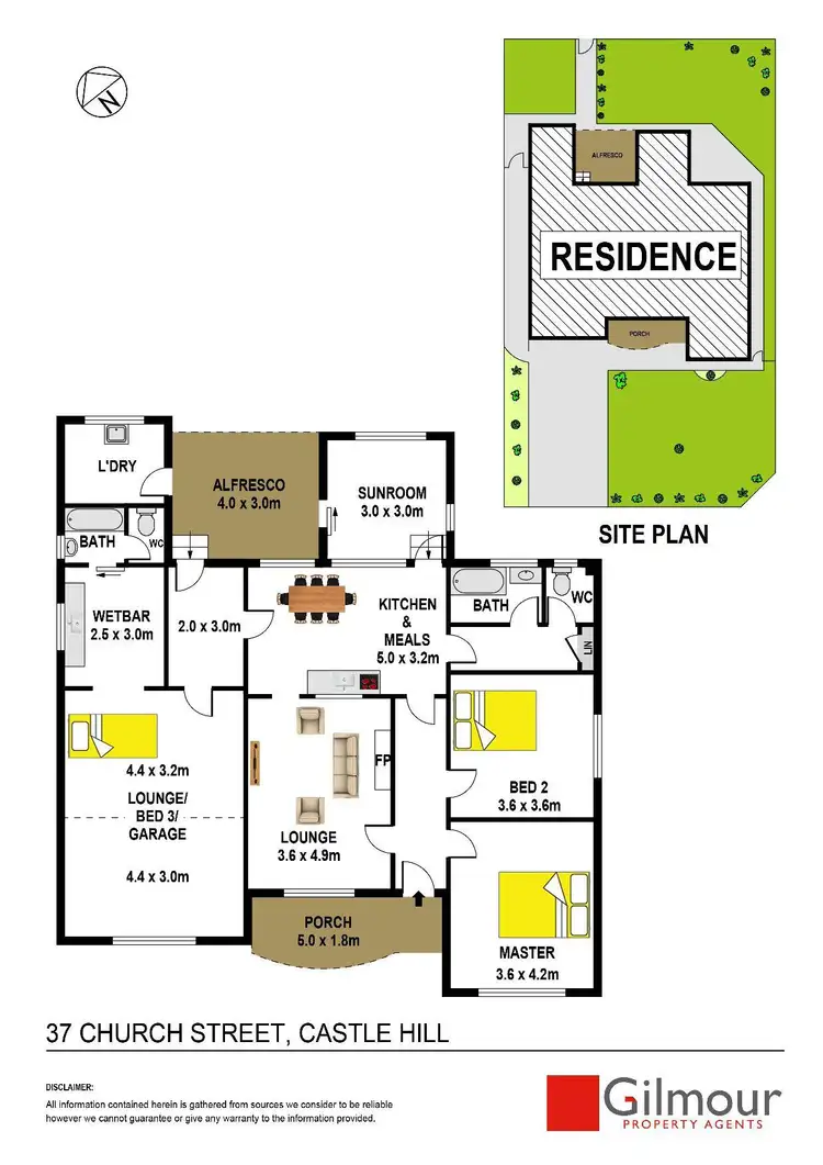Floorplan of Homely house listing, 37 Church Street, Castle Hill NSW 2154