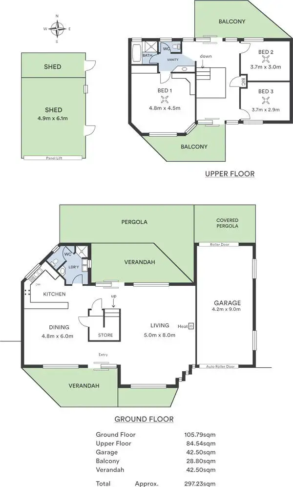 Floorplan of Homely house listing, 10 Anchor Terrace, Port Willunga SA 5173