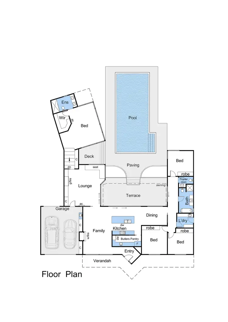 Floorplan of Homely house listing, 19 Birdrock Avenue, Mount Martha VIC 3934