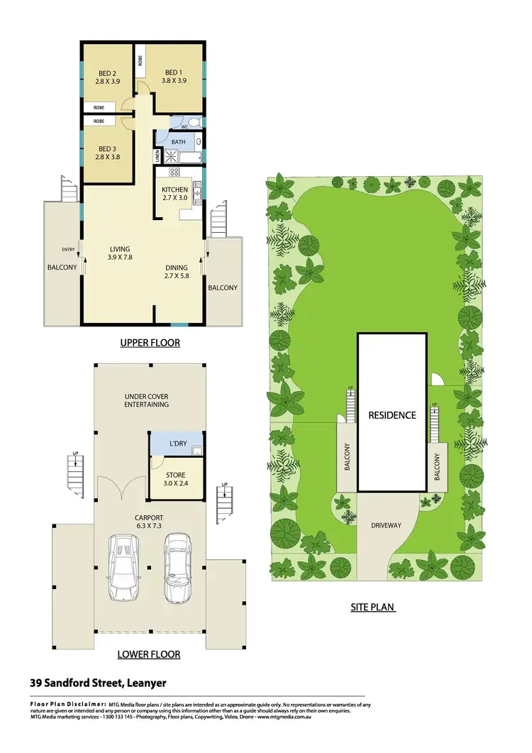 Floorplan of Homely house listing, 39 Sanford Street, Leanyer NT 812