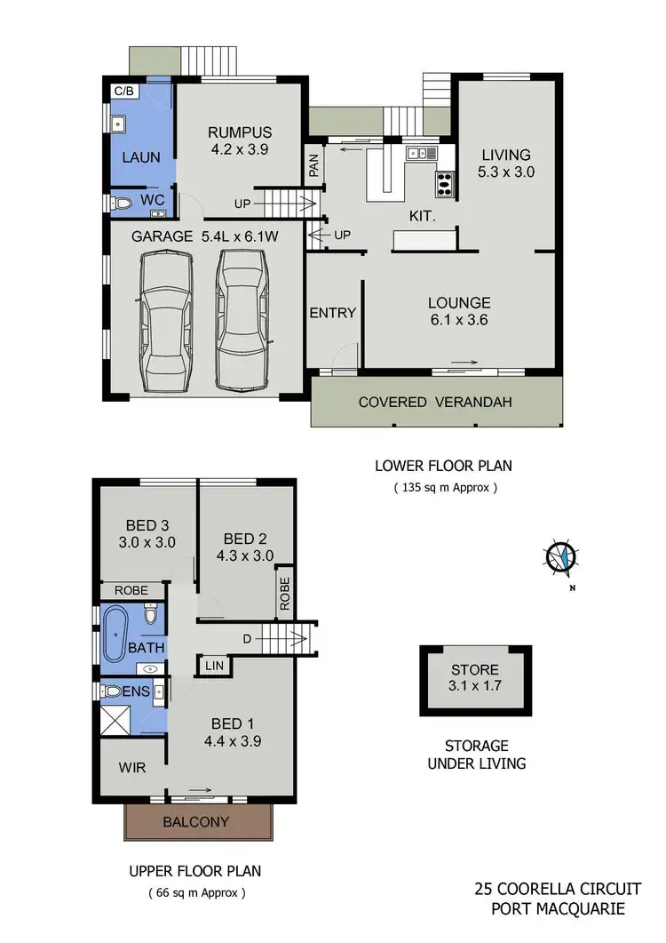 Floorplan of Homely house listing, 25 Coorella Circuit, Port Macquarie NSW 2444