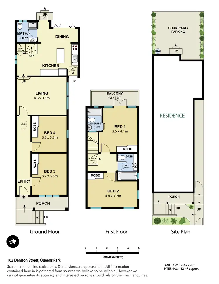 Floorplan of Homely house listing, 163 Denison Street, Queens Park NSW 2022