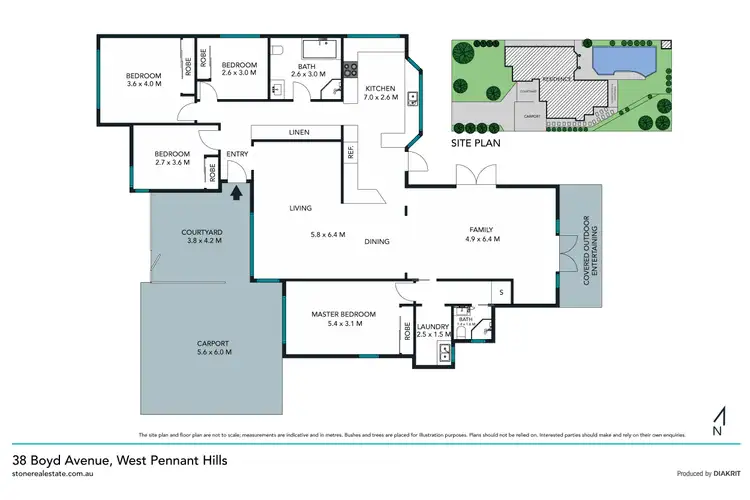 Floorplan of Homely house listing, 38 Boyd Avenue, West Pennant Hills NSW 2125