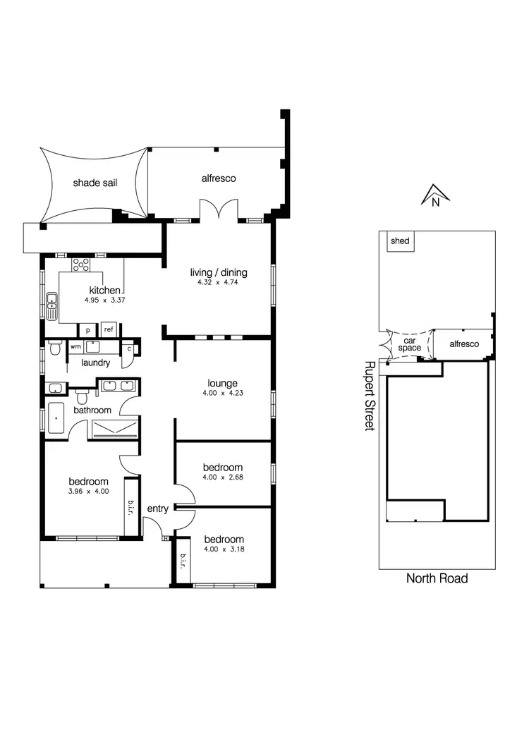 Floorplan of Homely house listing, 58 North Road, Newport VIC 3015
