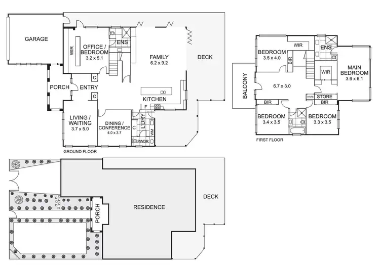 Floorplan of Homely house listing, 1/50 Westbrook Street, Kew East VIC 3102