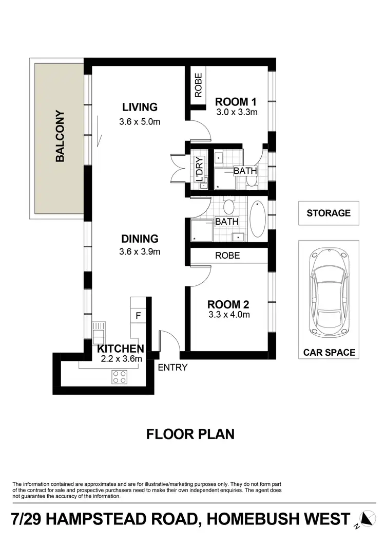 Floorplan of Homely apartment listing, 7/29 Hampstead Road, Homebush West NSW 2140